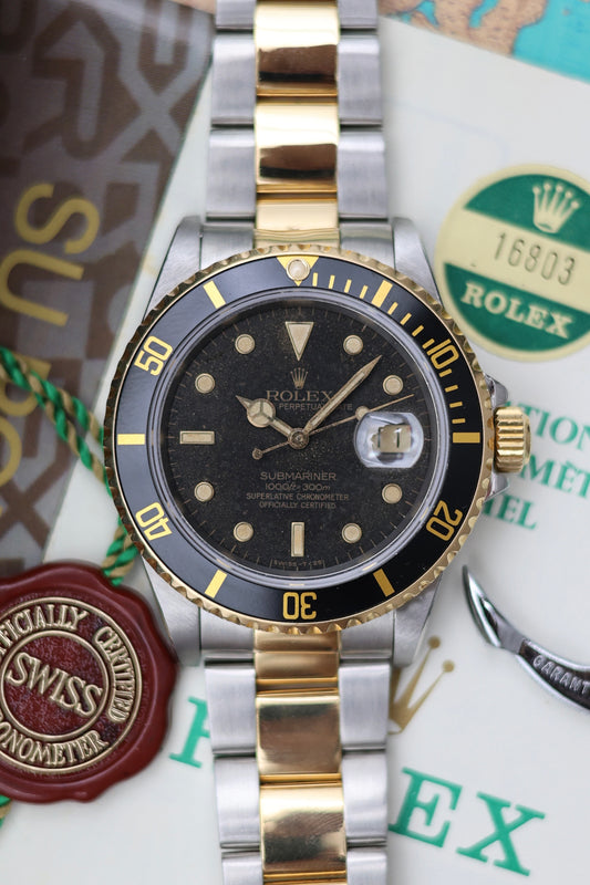 Rolex Submariner 16803 Sun burst | Full Set