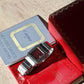 Cartier Santos Carrée 2960 Burgundy | Full set