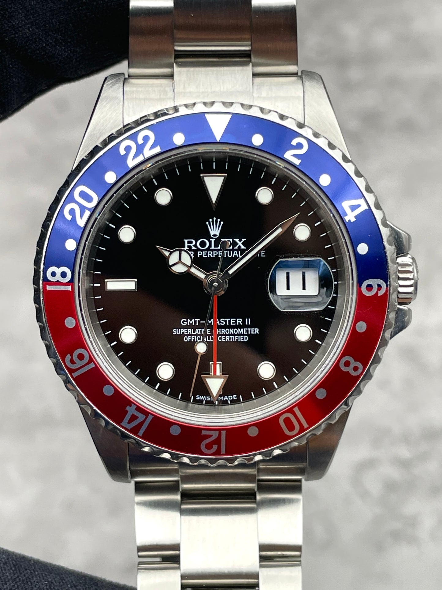 Rolex GMT-Master II 16710 | Cal. 3186 Stick dial