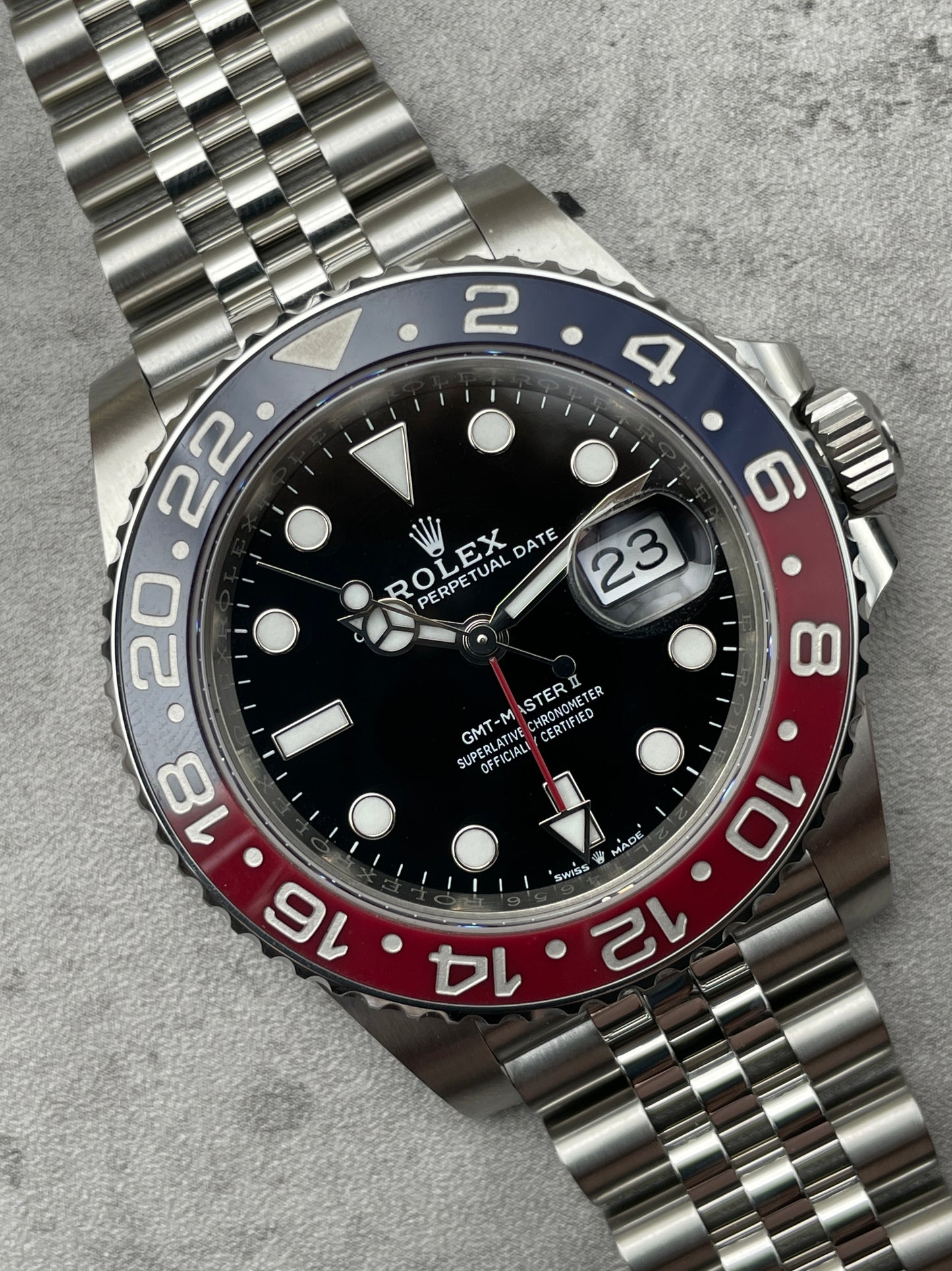 Rolex GMT-Master II Pepsi Jubilee