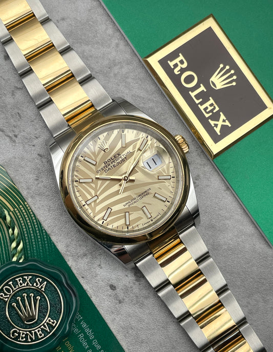 Rolex Datejust 126203 Palm Dial