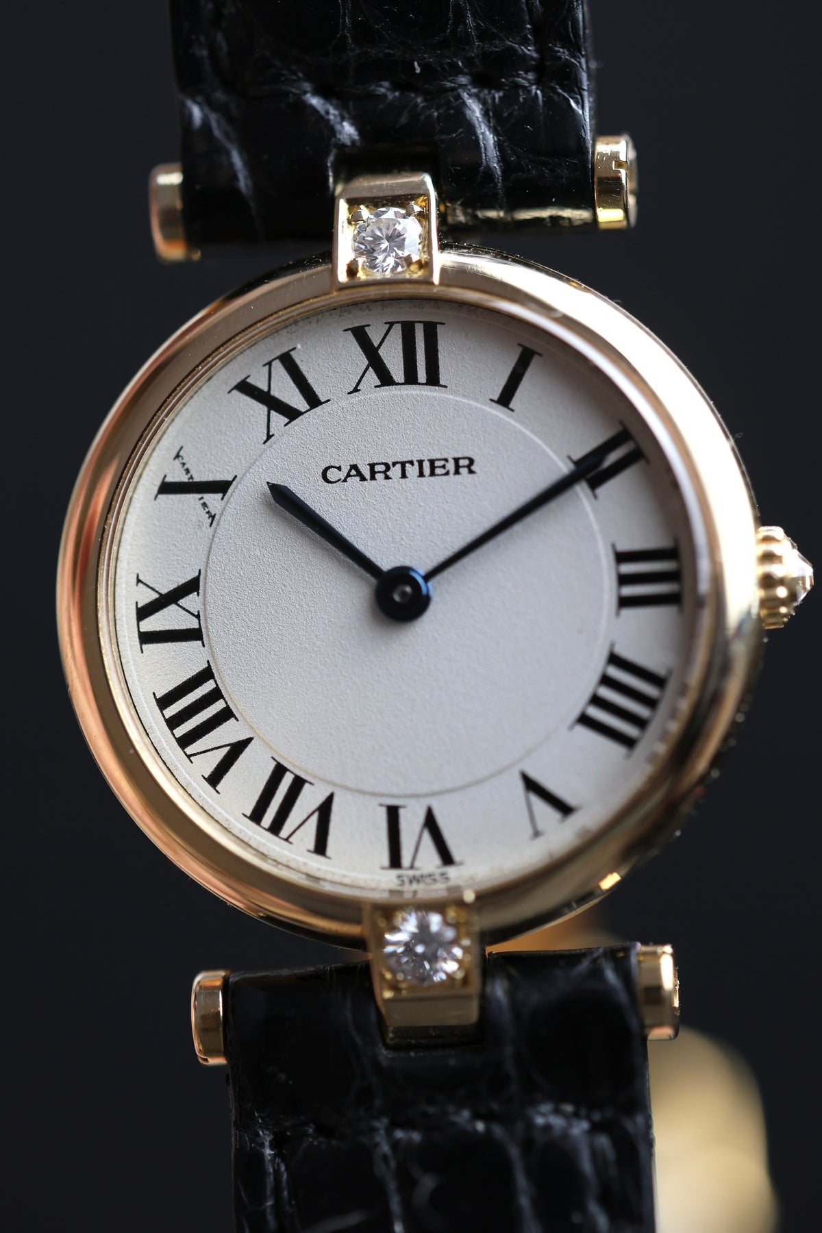 Cartier Vendome 18k Diamond 881076