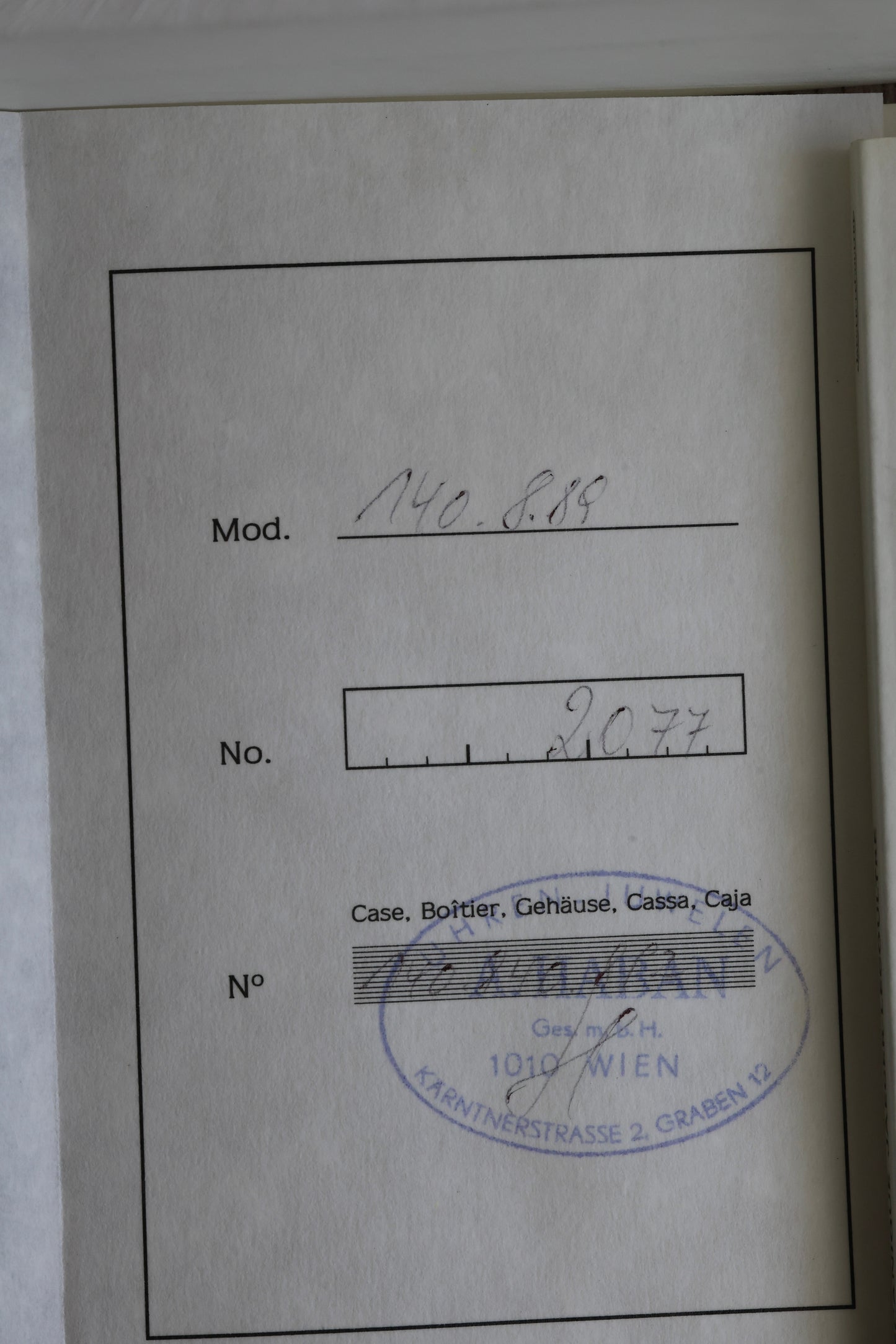 Jaeger-le-Coultre Master Control 140.8.89 | 1995