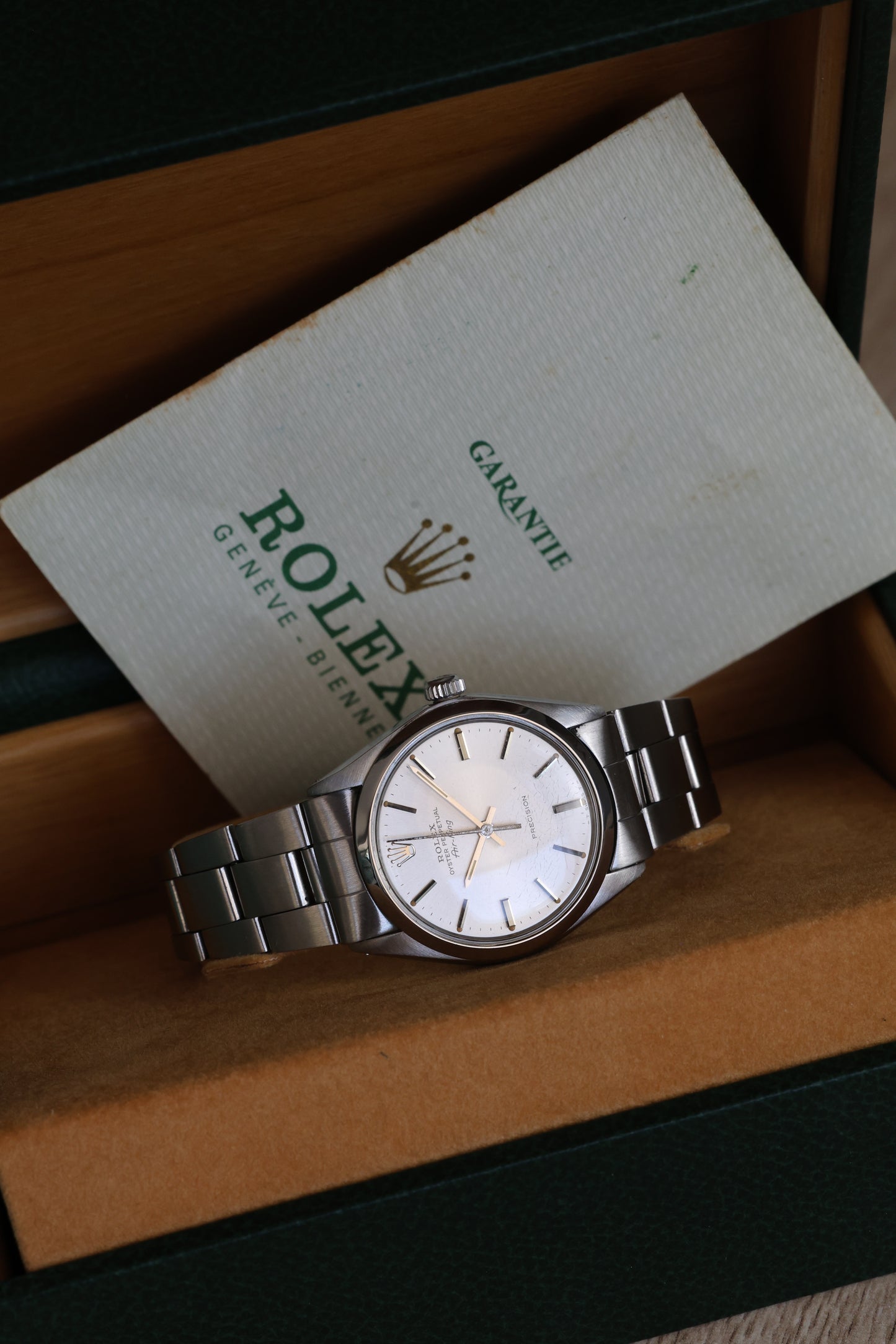 Rolex Airking 5500 | 1977 Full Set