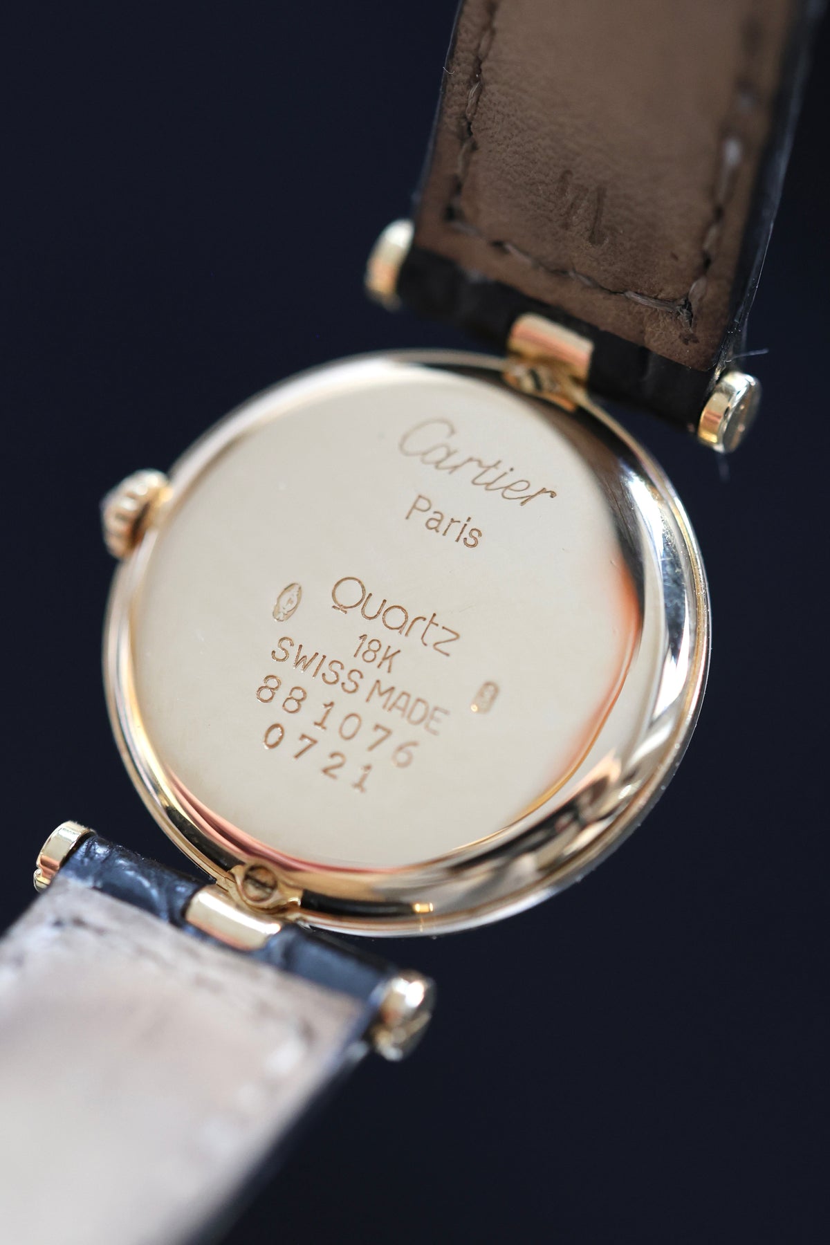 Cartier Vendome 18k Diamond 881076