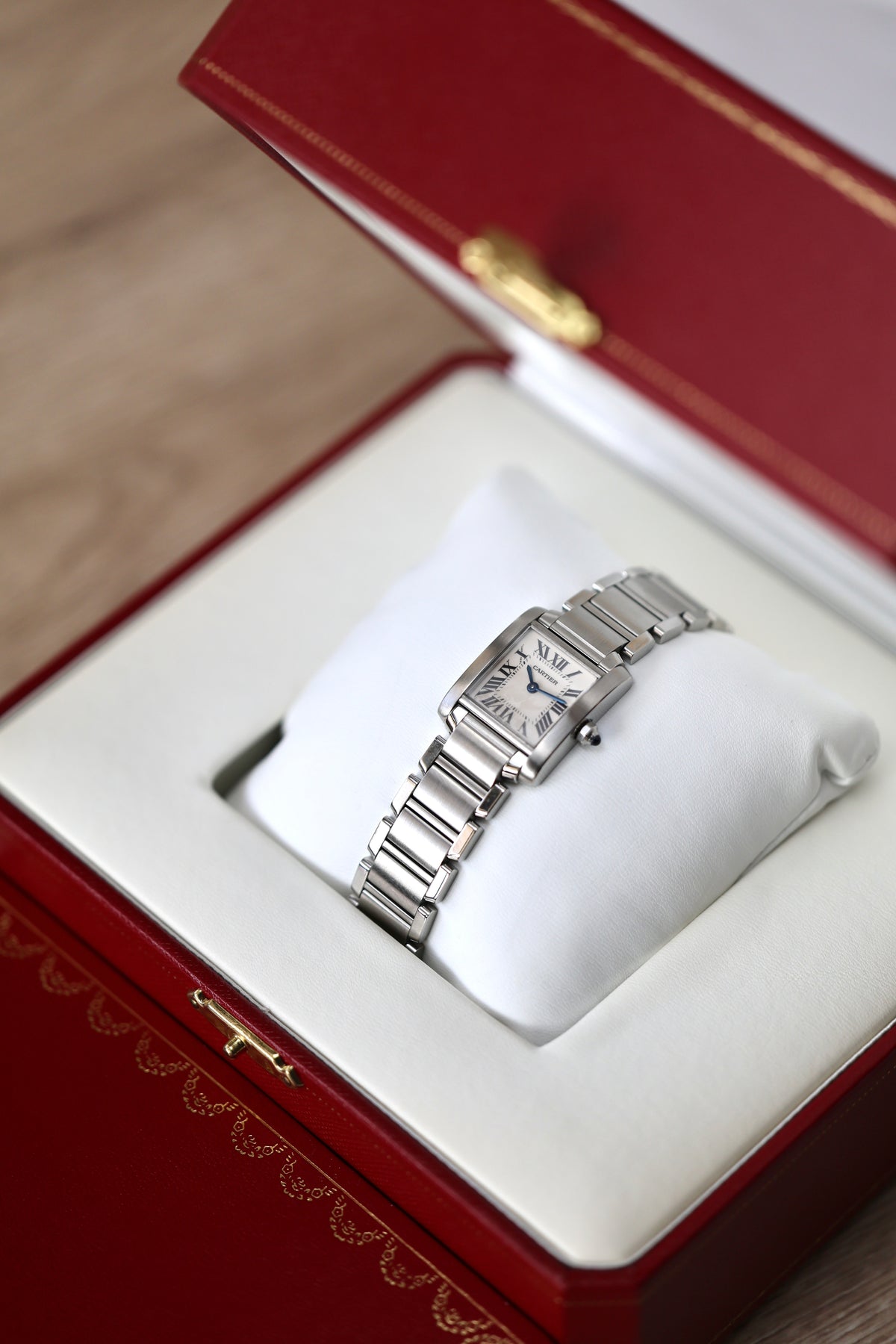 Cartier Tank Française Small 2384 | Full set 2000