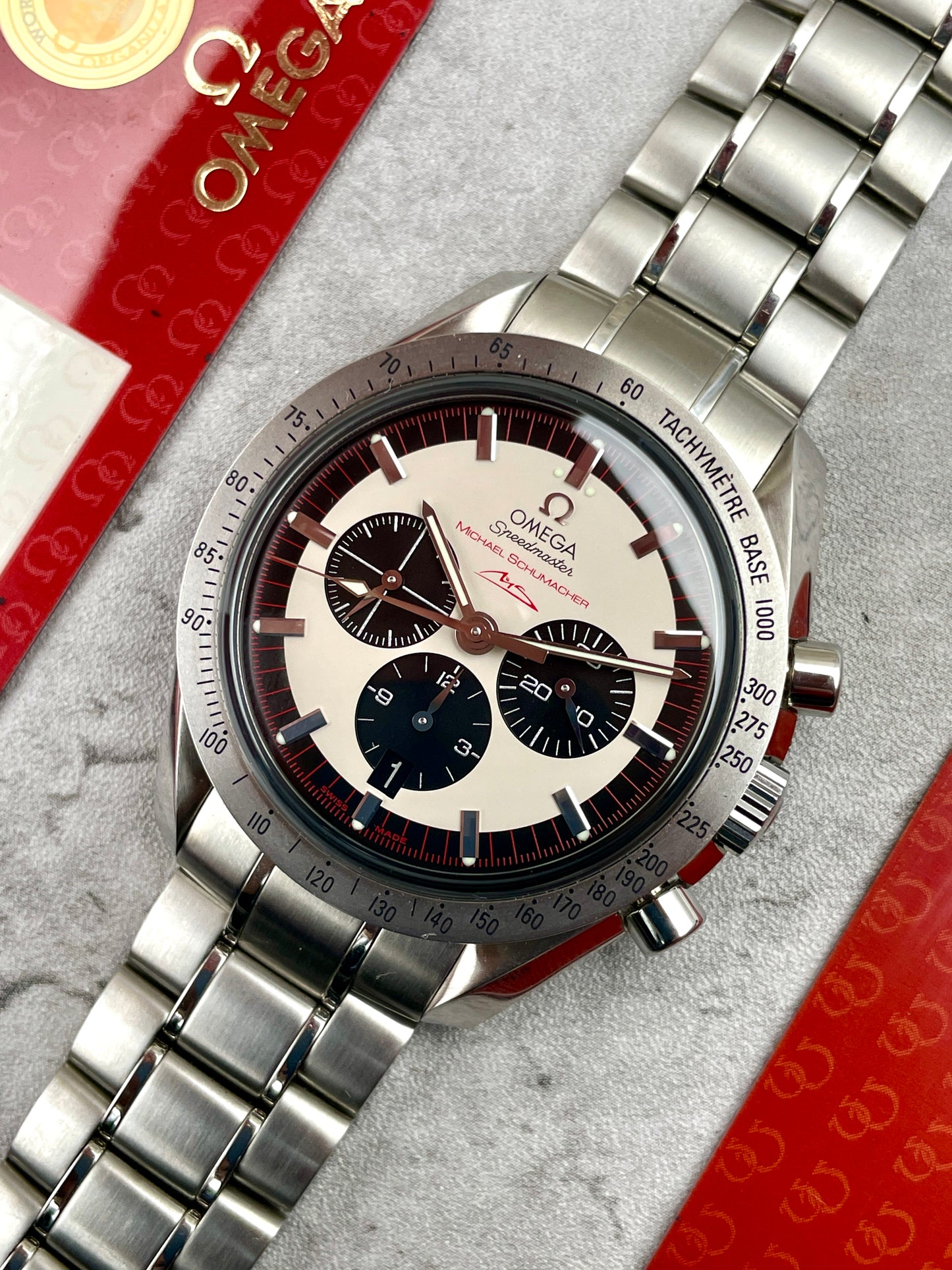 Omega Speedmaster Michael Schumacher NOS