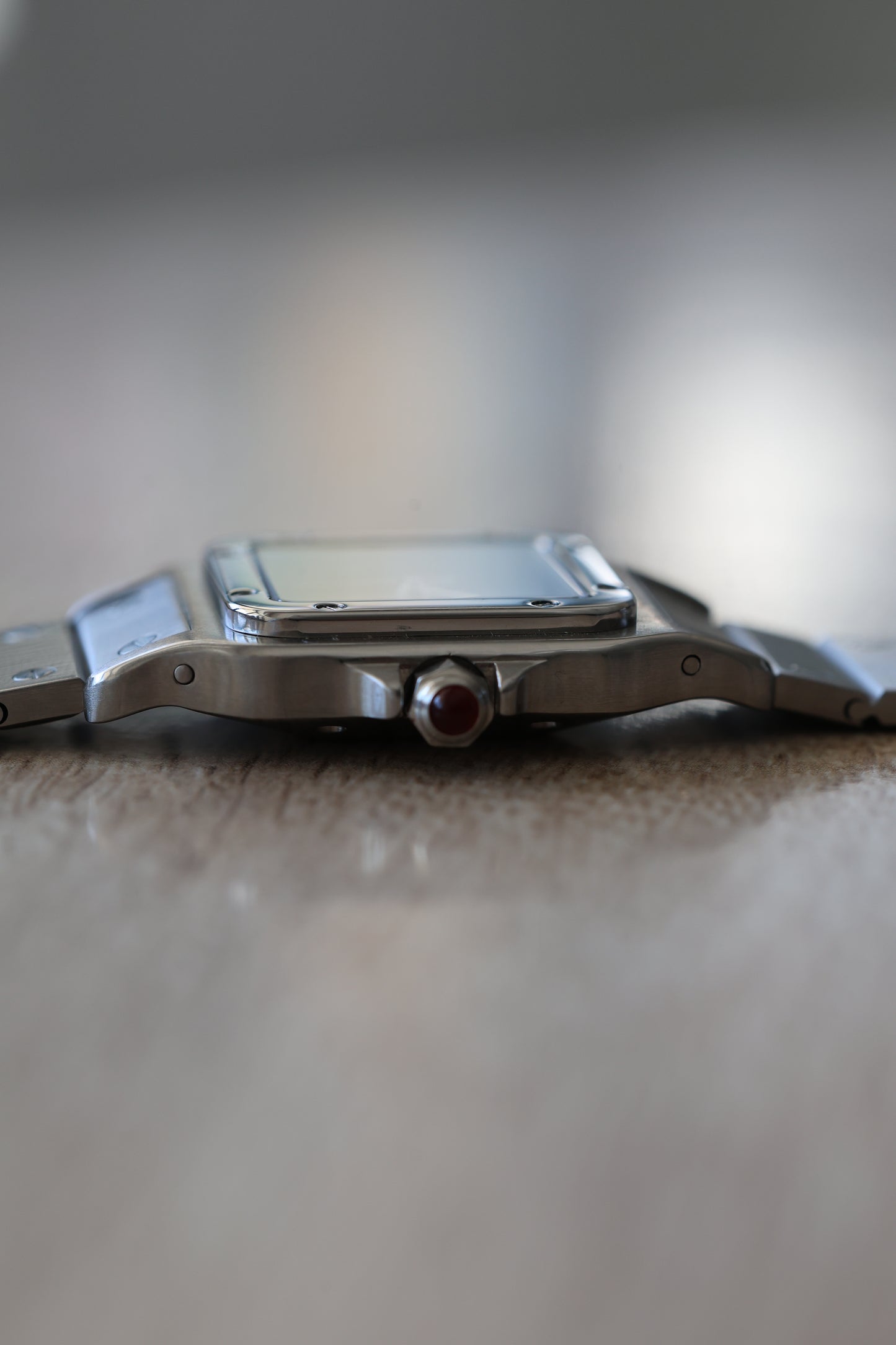 Cartier Santos Carrée 2960 Burgundy | Full set