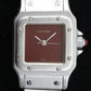 Cartier Santos 0901 Burgundy