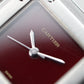 Cartier Santos 0901 Burgundy