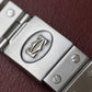 Cartier Santos Carrée 2960 | 1989 Burgundy