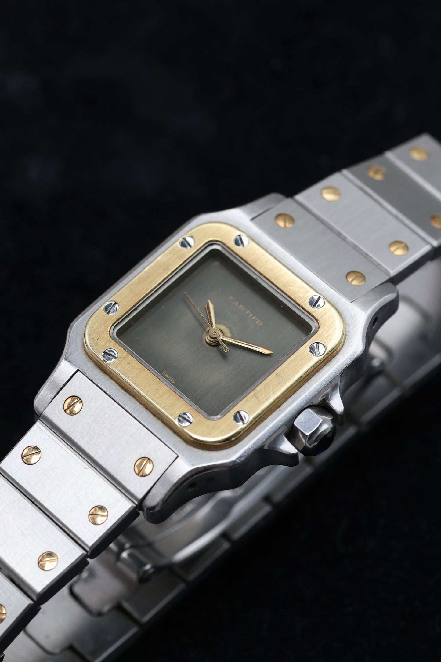 Cartier Santos Carrée 24 | Slate dial