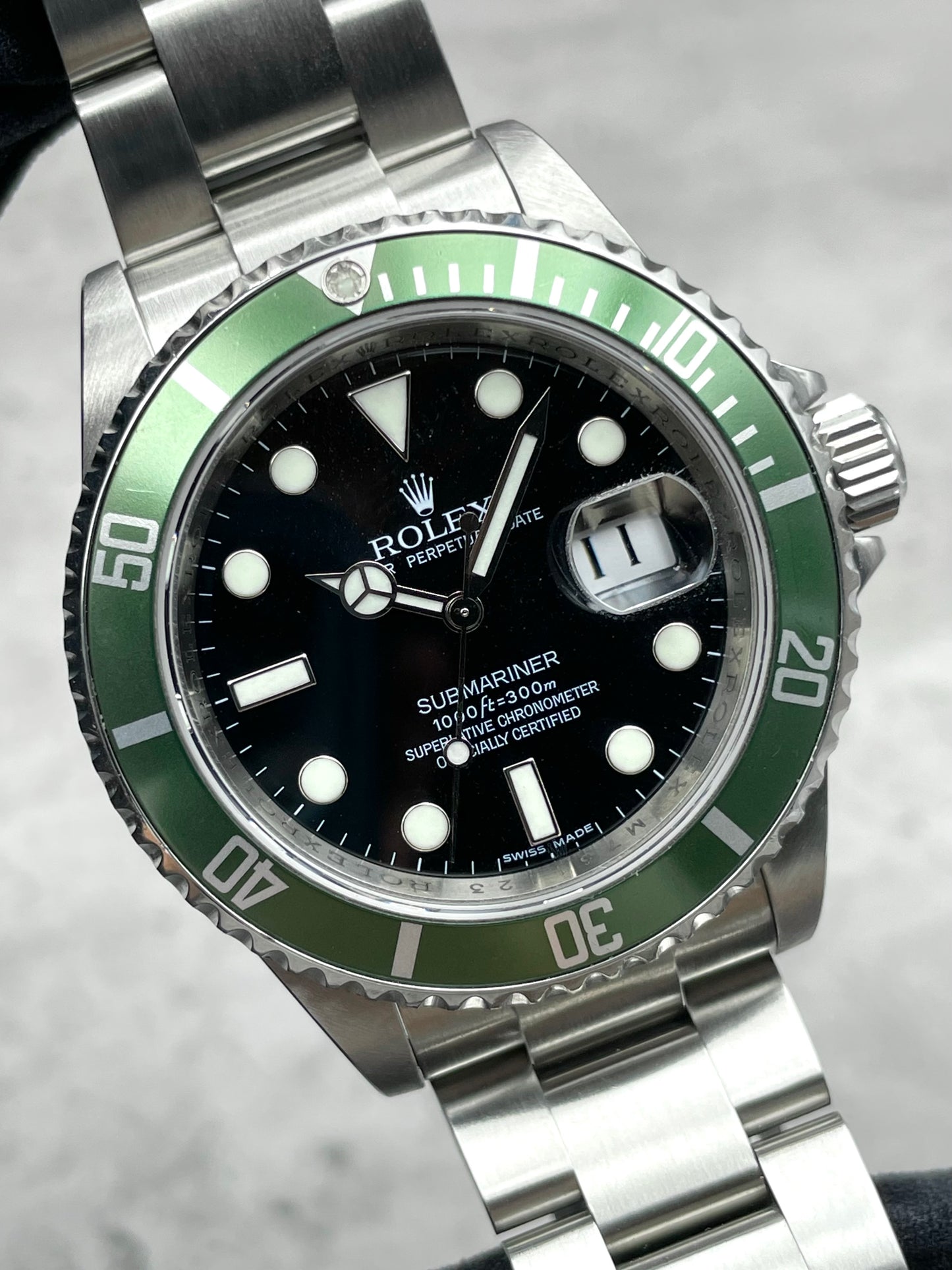 Rolex Submariner “Kermit” 16610lv