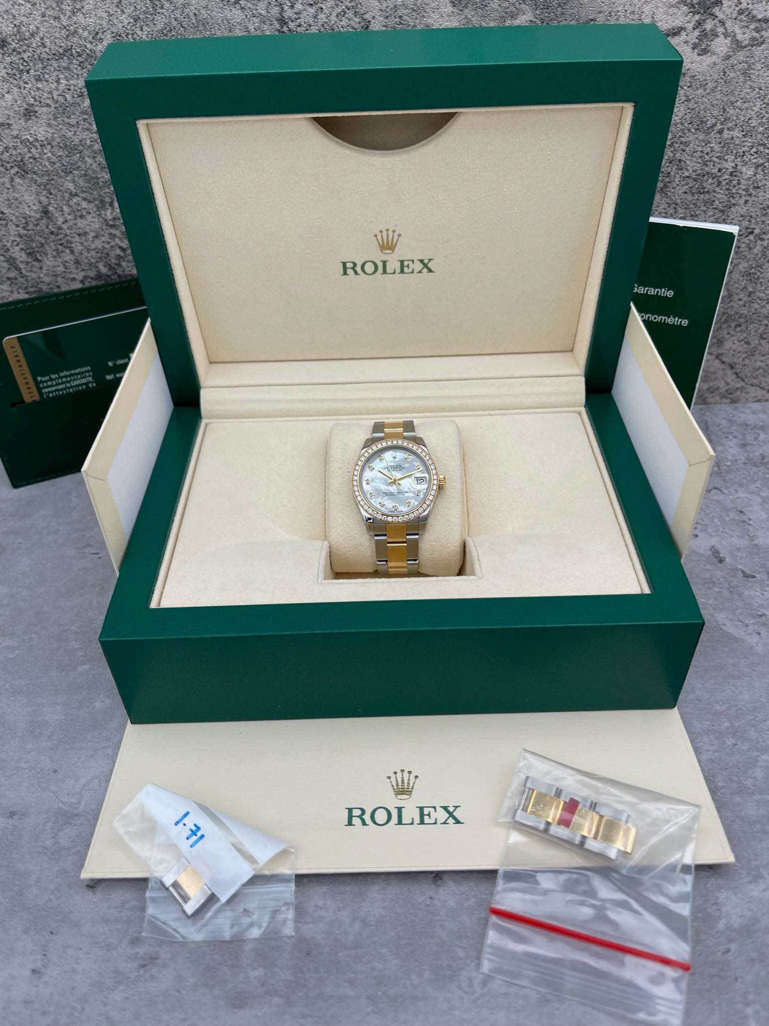 Rolex Datejust Mother of Pearl 178383