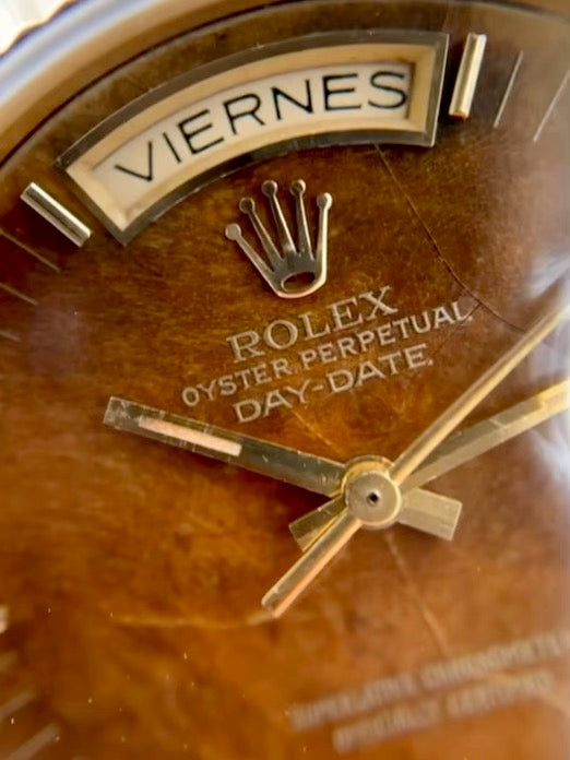 Rolex Day-Date 36 Burl Wood