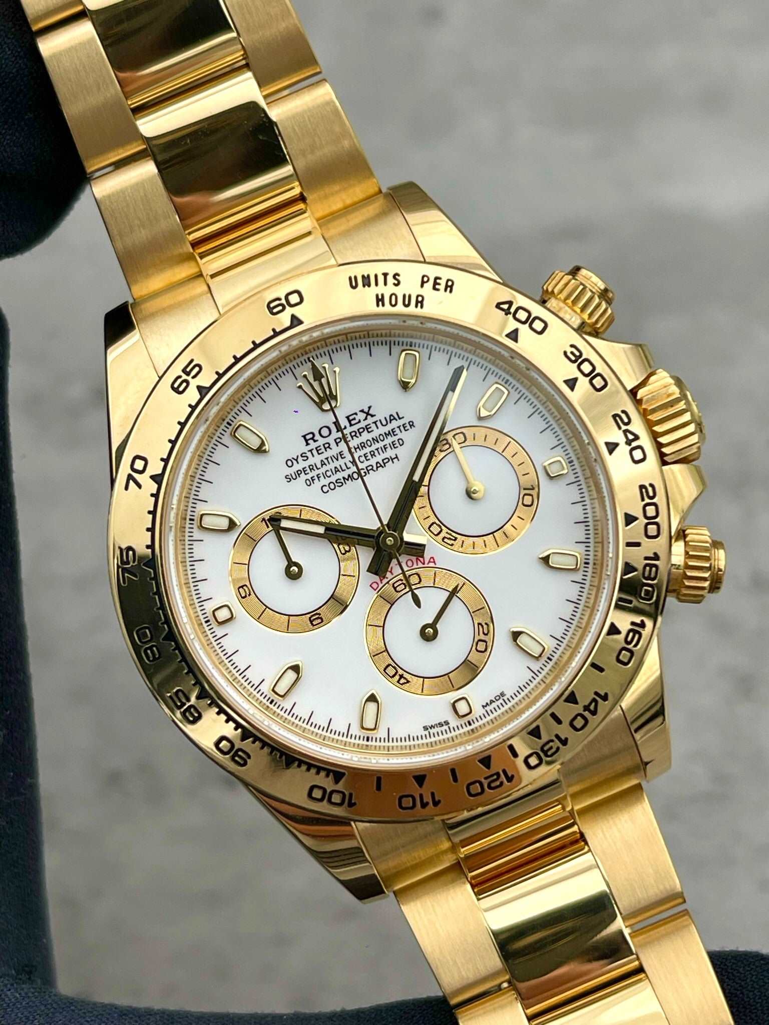 Rolex Daytona Oro Amarillo