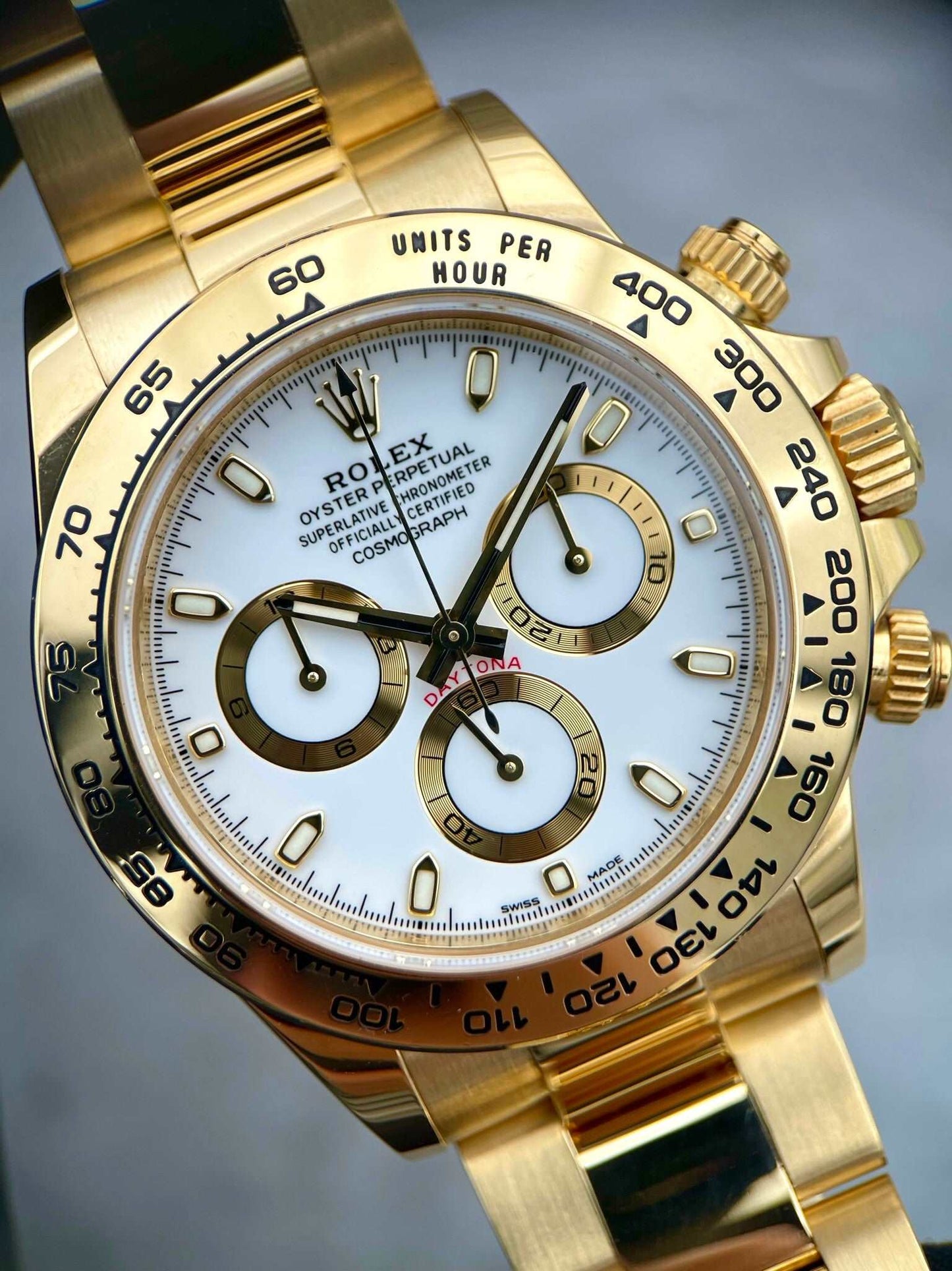 Rolex Daytona Oro Amarillo