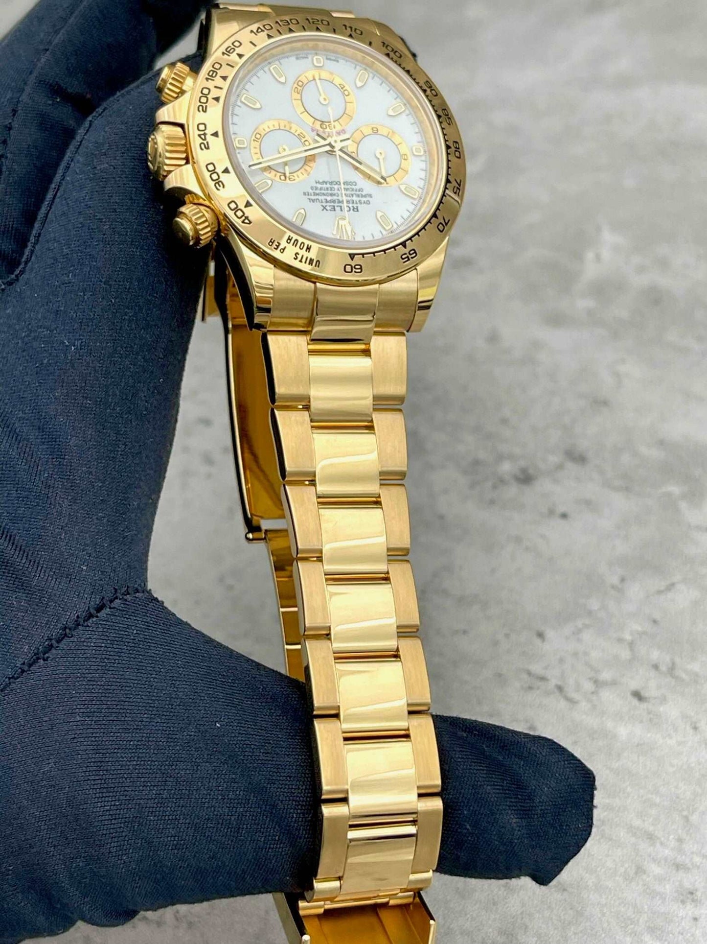 Rolex Daytona Oro Amarillo