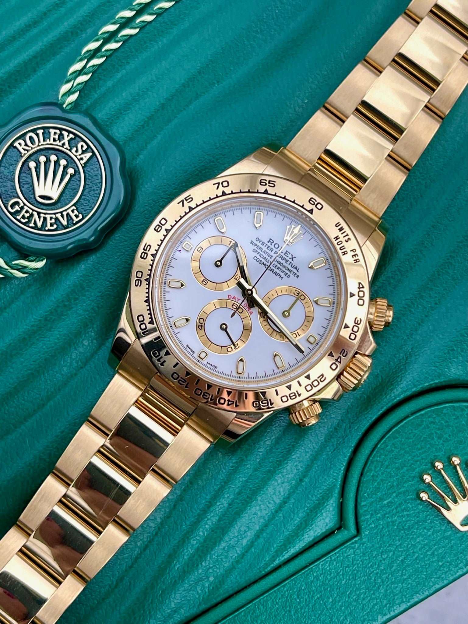 Rolex Daytona Oro Amarillo