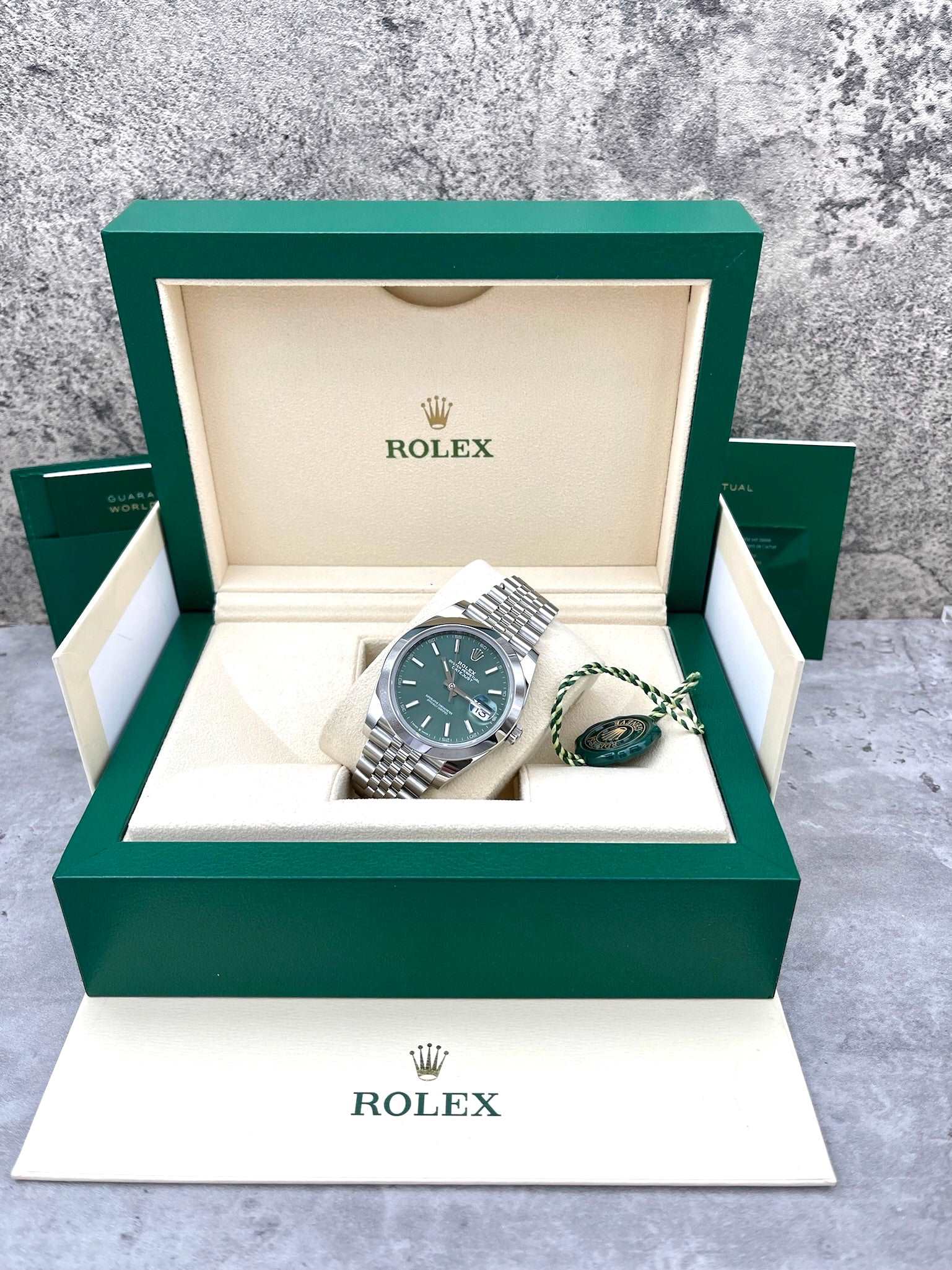 Rolex Datejust 41 | Dial Verde