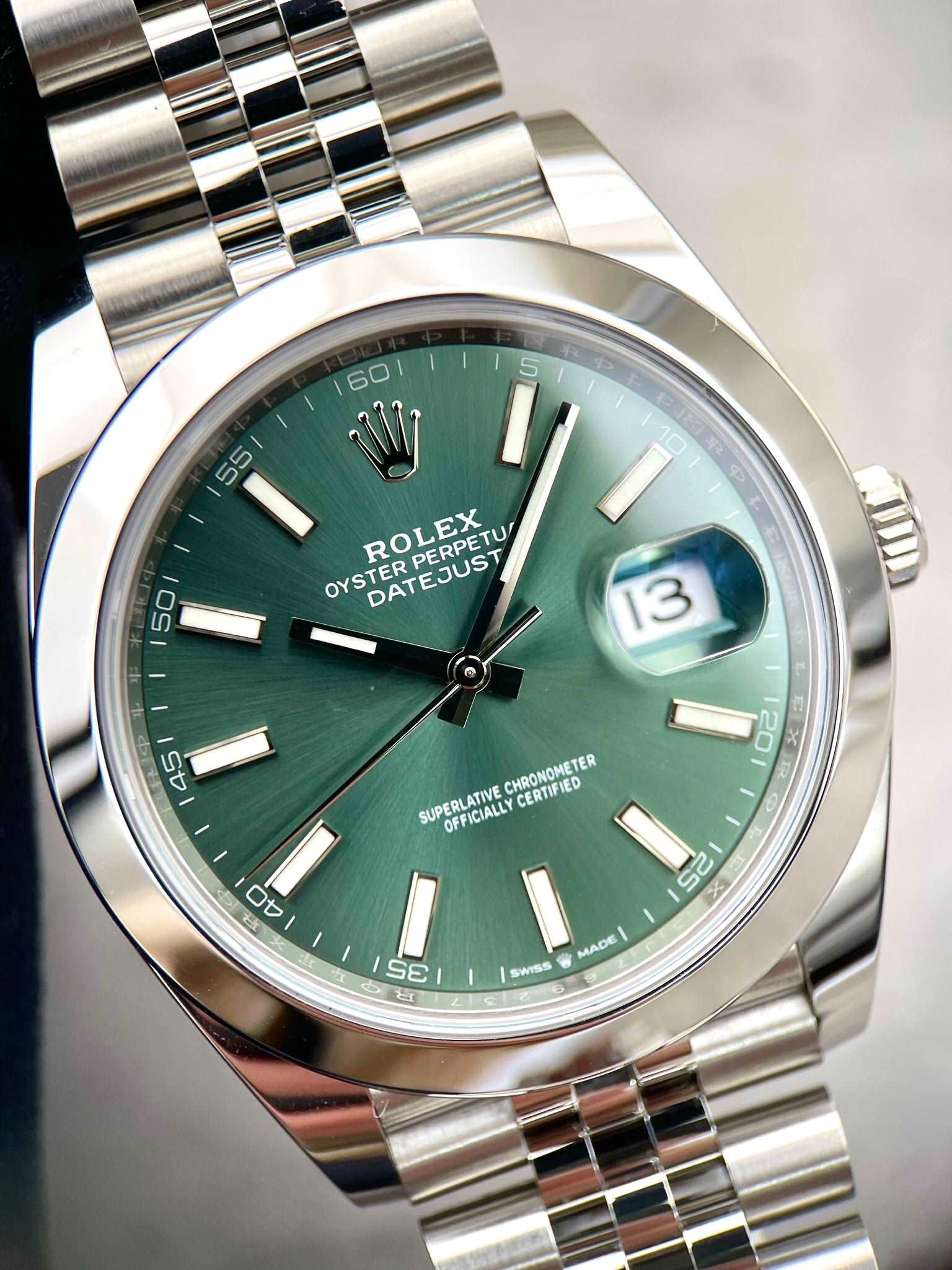 Rolex Datejust 41 | Dial Verde