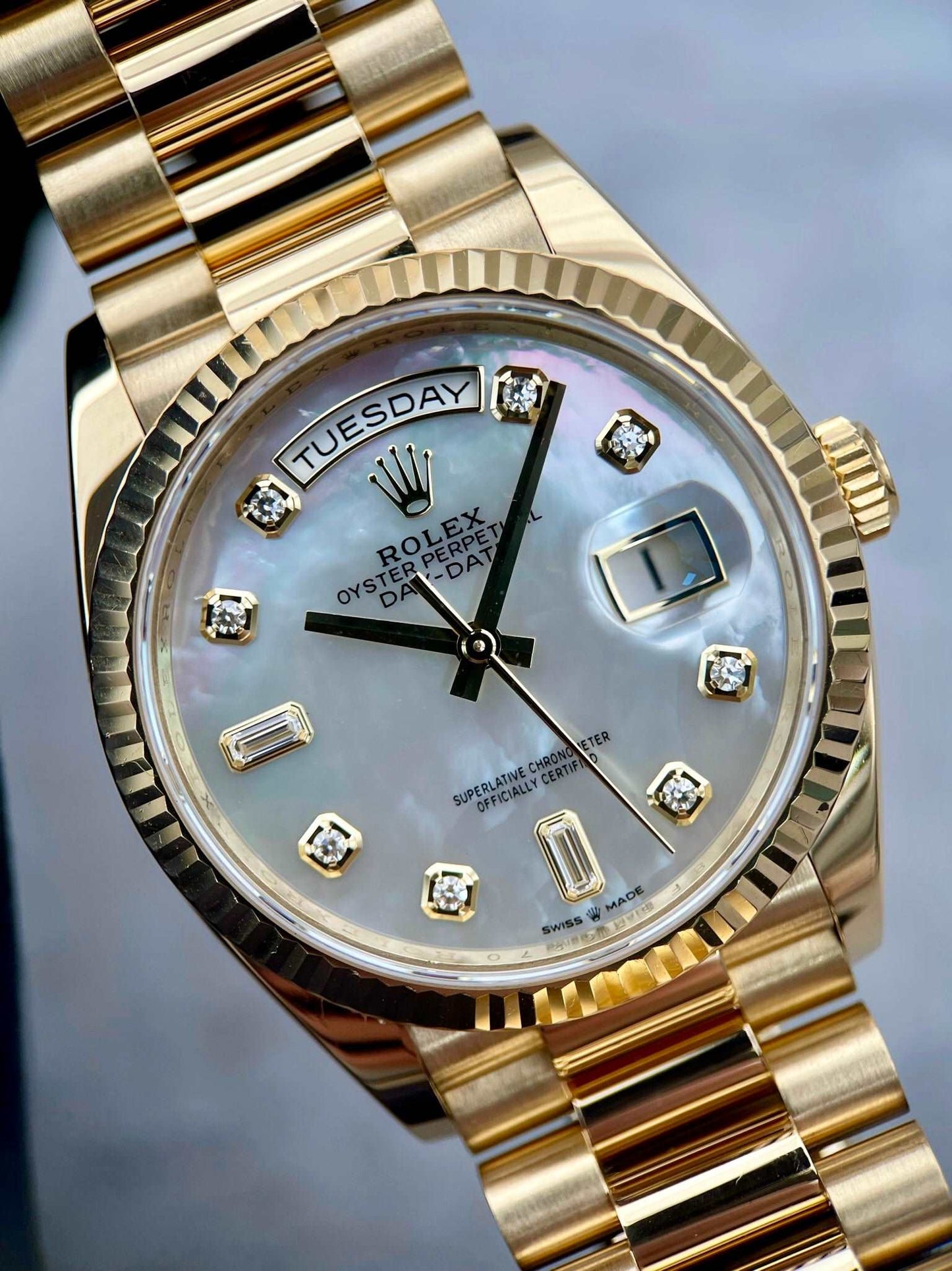 Rolex Day-date 36 Mother of Pearl