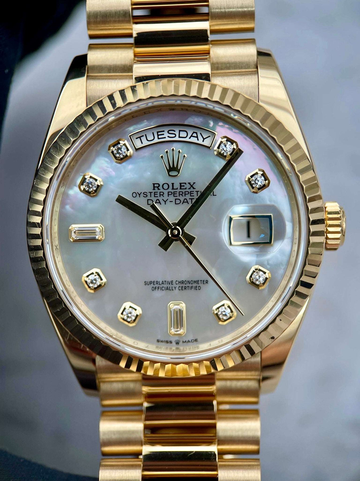 Rolex Day-date 36 Mother of Pearl