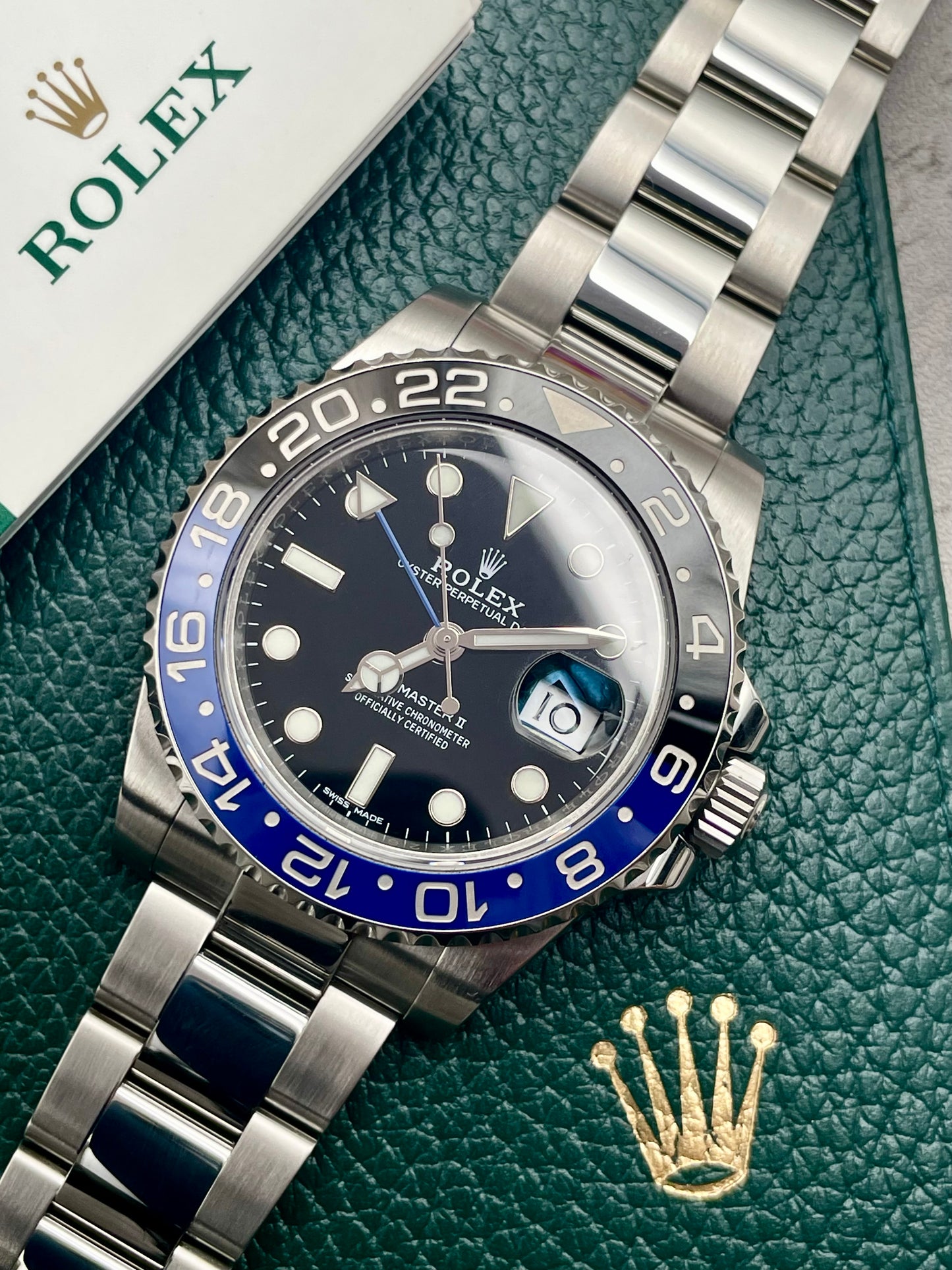 GMT-Master II Batman 116710BLNR