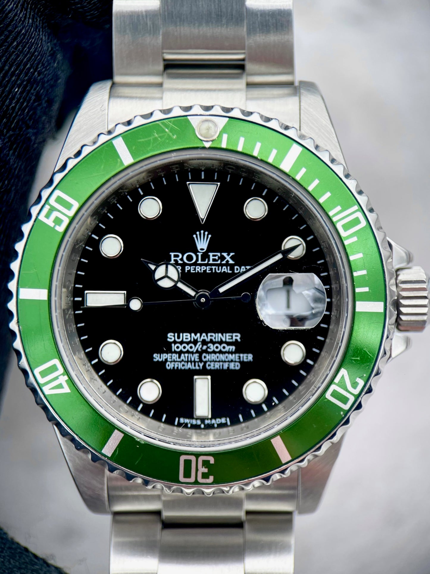 Rolex Submariner "Kermit" 16610LV