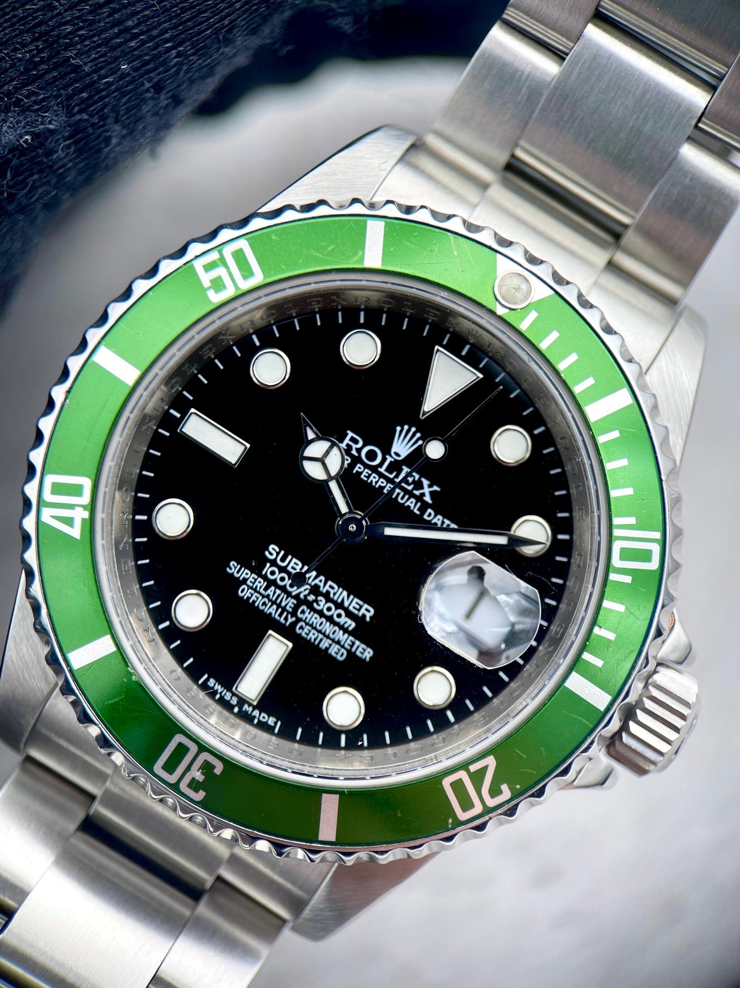 Rolex Submariner "Kermit" 16610LV