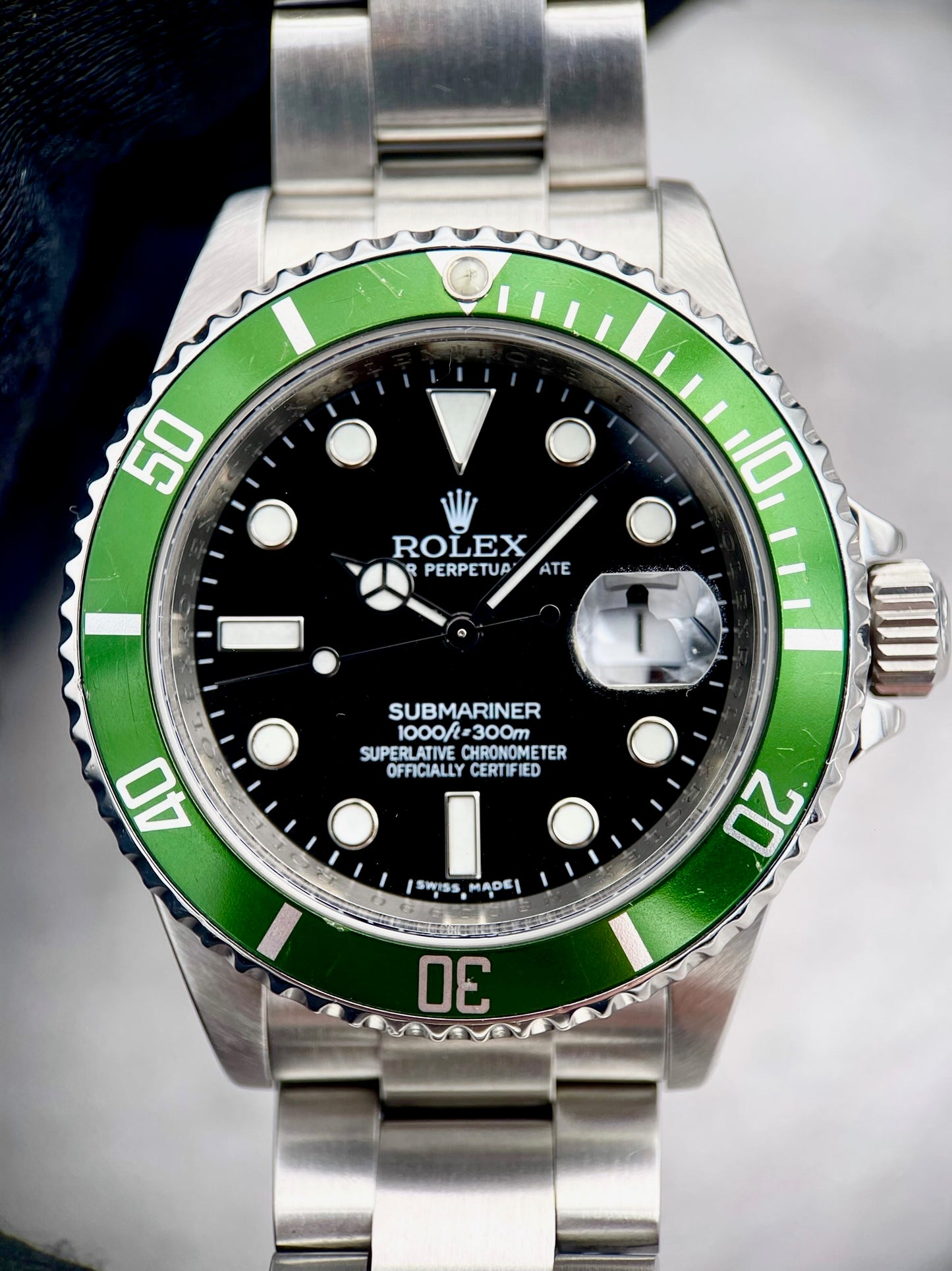 Rolex Submariner "Kermit" 16610LV